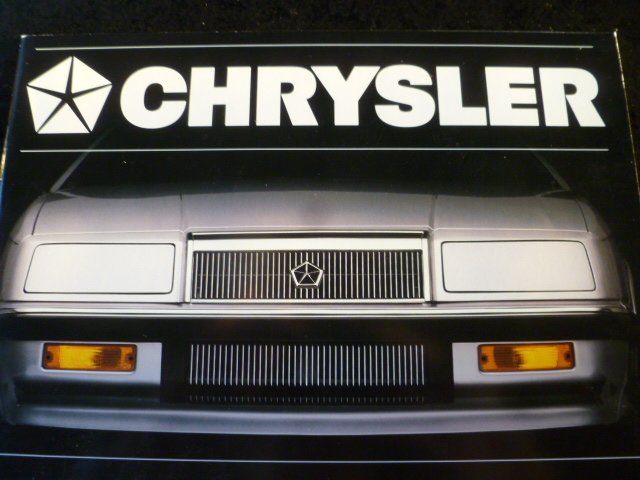 Chrysler Documenti: Chrysler Prospekt 1989 – Usato da Zofingen venduto da sosalinos01