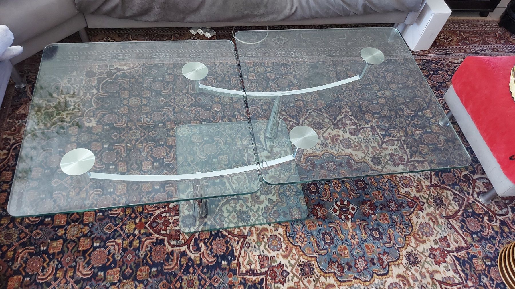 Tavoli: Couchtisch aus Glas – Usato da Dussnang venduto da Phil.Sm 2