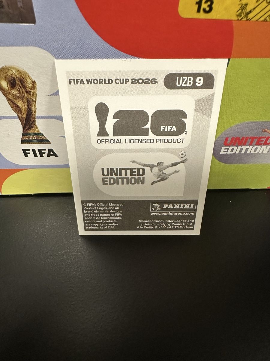Panini Carte collezionabili: UZB 9 - Panini WM 2026 – Nuovo (secondo la descrizione) da Kreuzlingen venduto da Bes-GamingCollection 1