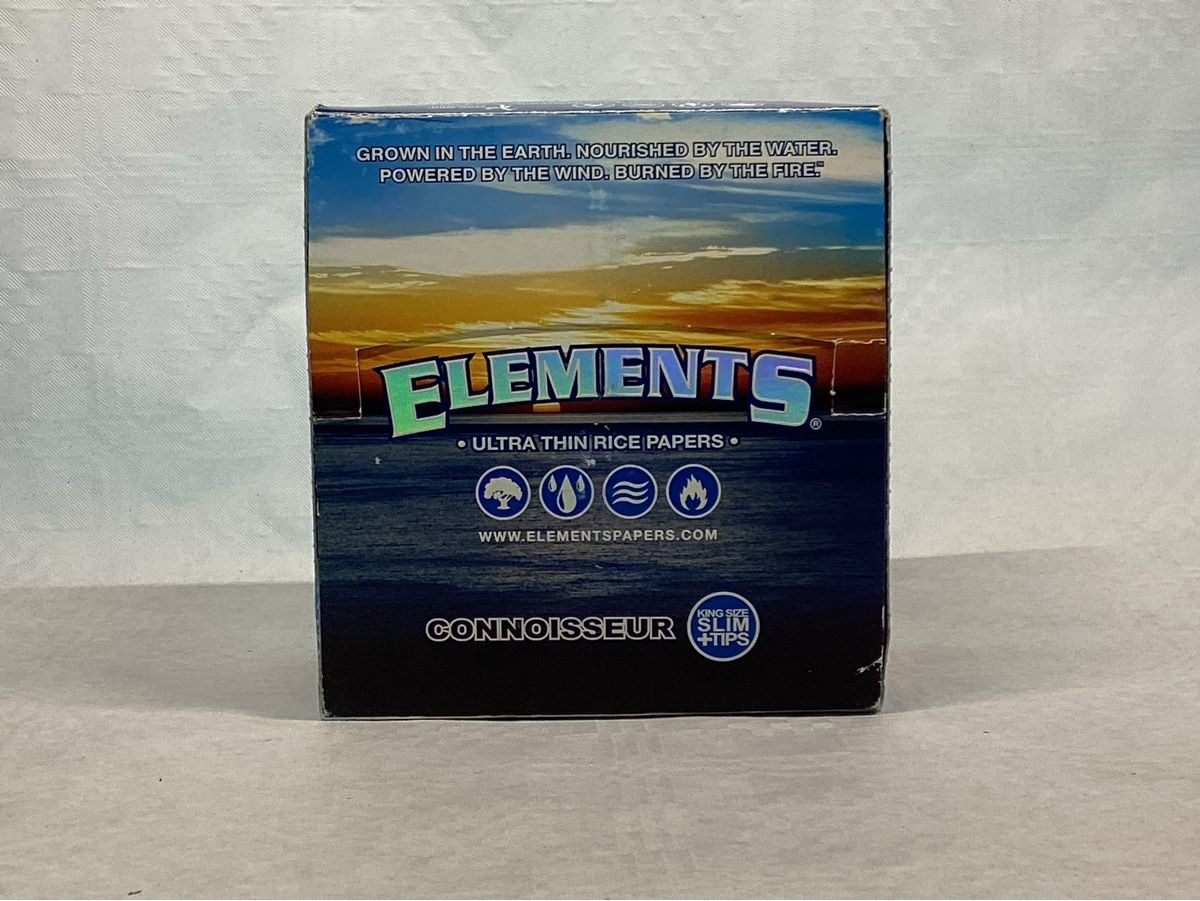 Carta: Elements Connoisseur King Size Slim + Tips, ungeöffnet! – Nuovo (secondo la descrizione) da Duggingen venduto da Simiesha1