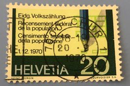Nr.488 mit Vollstempel Chur