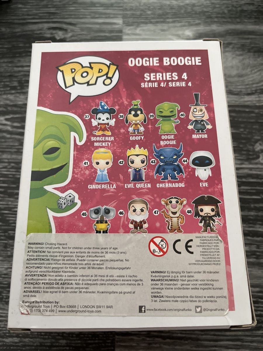Funko Figuren: Funko Pop Disney - Oogie Boogie 39 - – Gebraucht aus Yverdon-les-Bains von vin_95zk 2