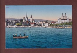ZÜRICH von der See - 1914