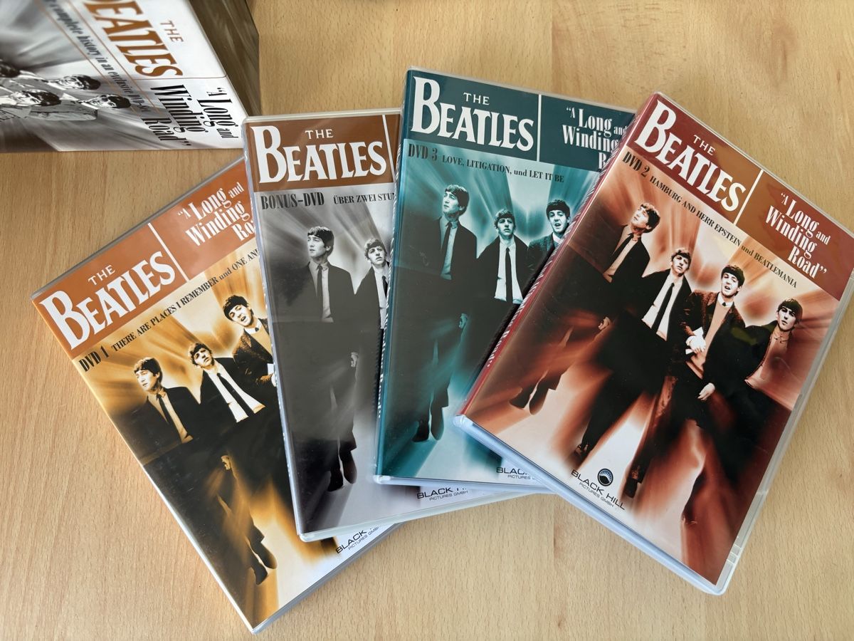 Alle DVDs: The Beatles "A Long and Winding Road" DVD Set – Gebraucht aus Dübendorf von mba_5yvw 2
