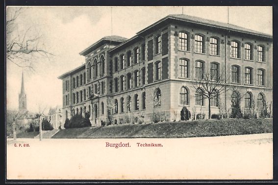 Ansichtskarten: AK Burgdorf, Technikum – Gebraucht aus Berlin von bartko-reher