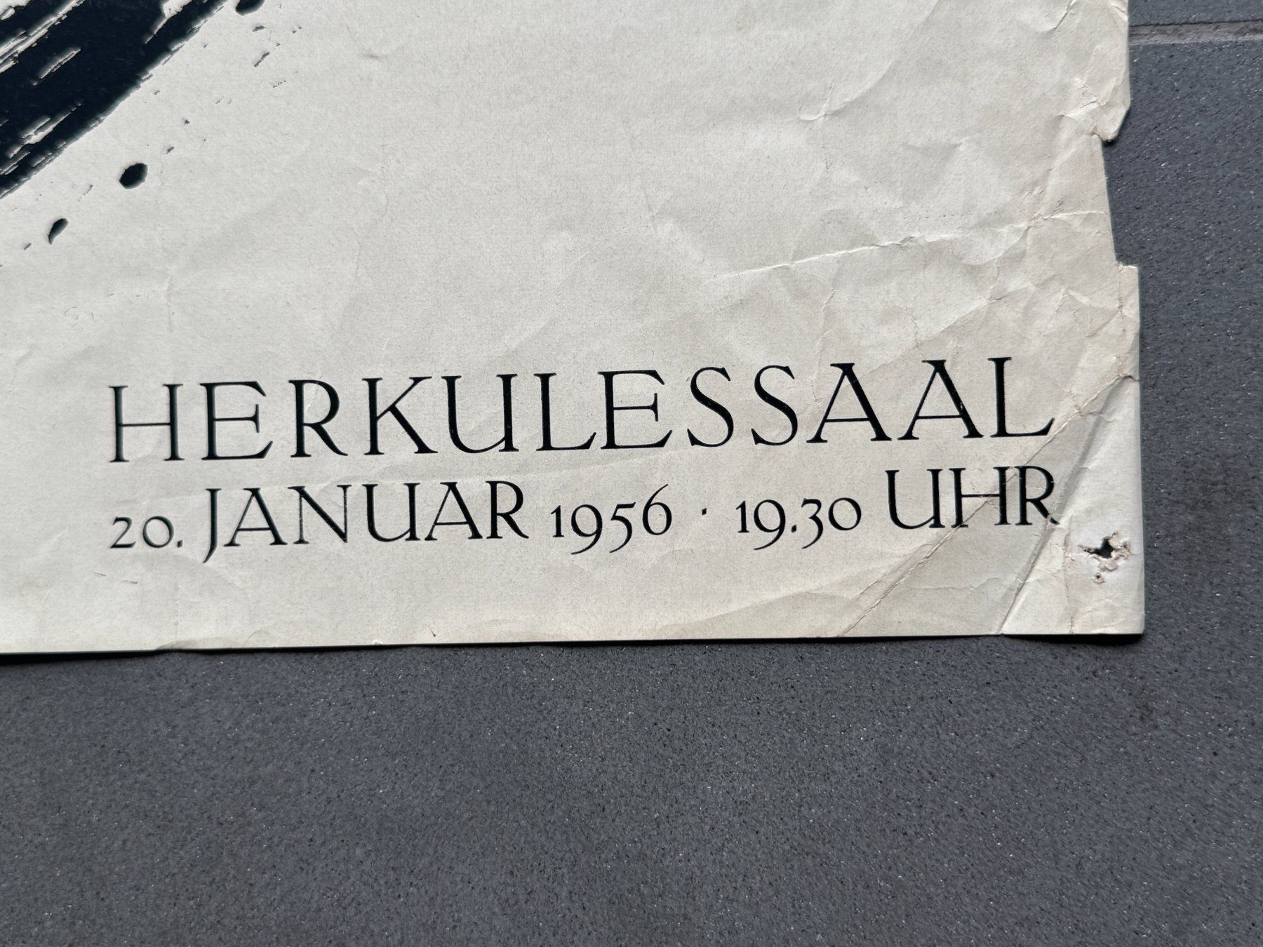 Foto & Immagini: HINDEMITH - Stravinsky - LIEBERMANN - Plakat - München 1956 – Usato da Basel venduto da Kornblumen 1