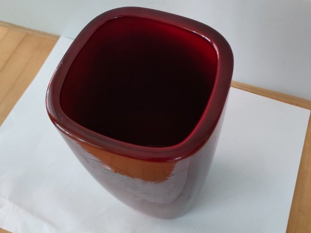 Vasi per fiori: Blumentopf/Übertopf/Vase rot – Usato da Wiesendangen venduto da s_er 1
