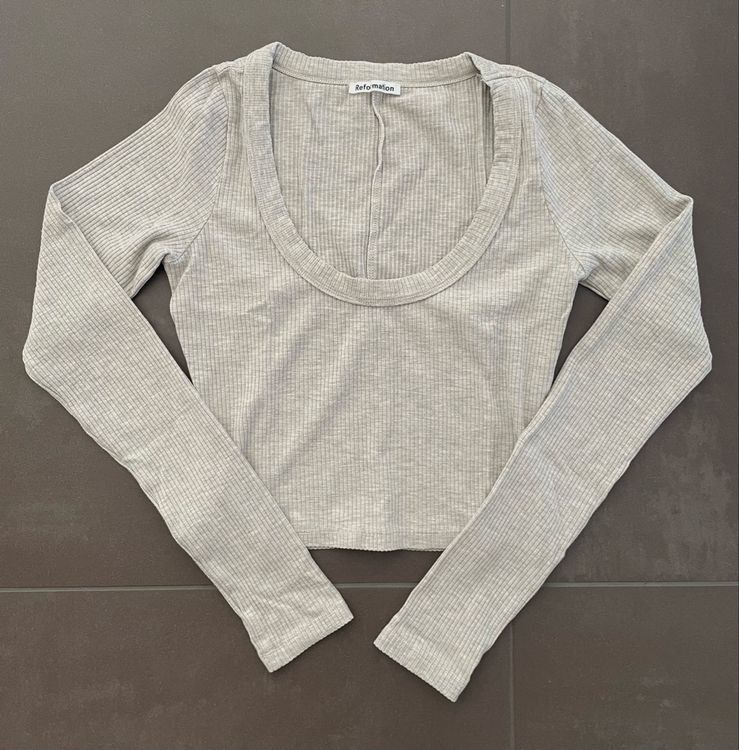 Reformation Top: Langarmshirt von Reformation – Usato da Port venduto da 243rina