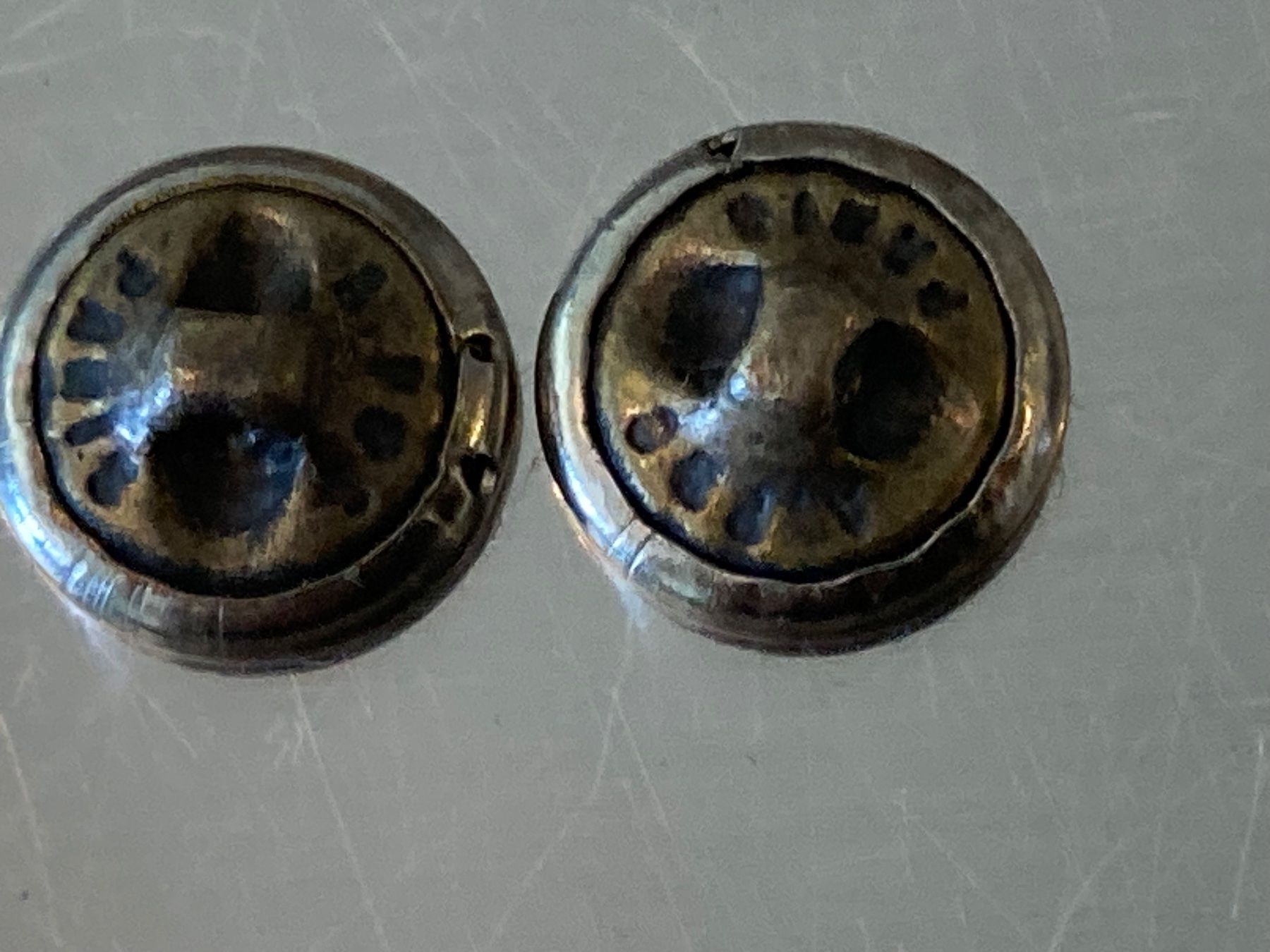Altri gioielli: Boutons argent métal ancien Paris – Usato da Marly venduto da Antigona71 2