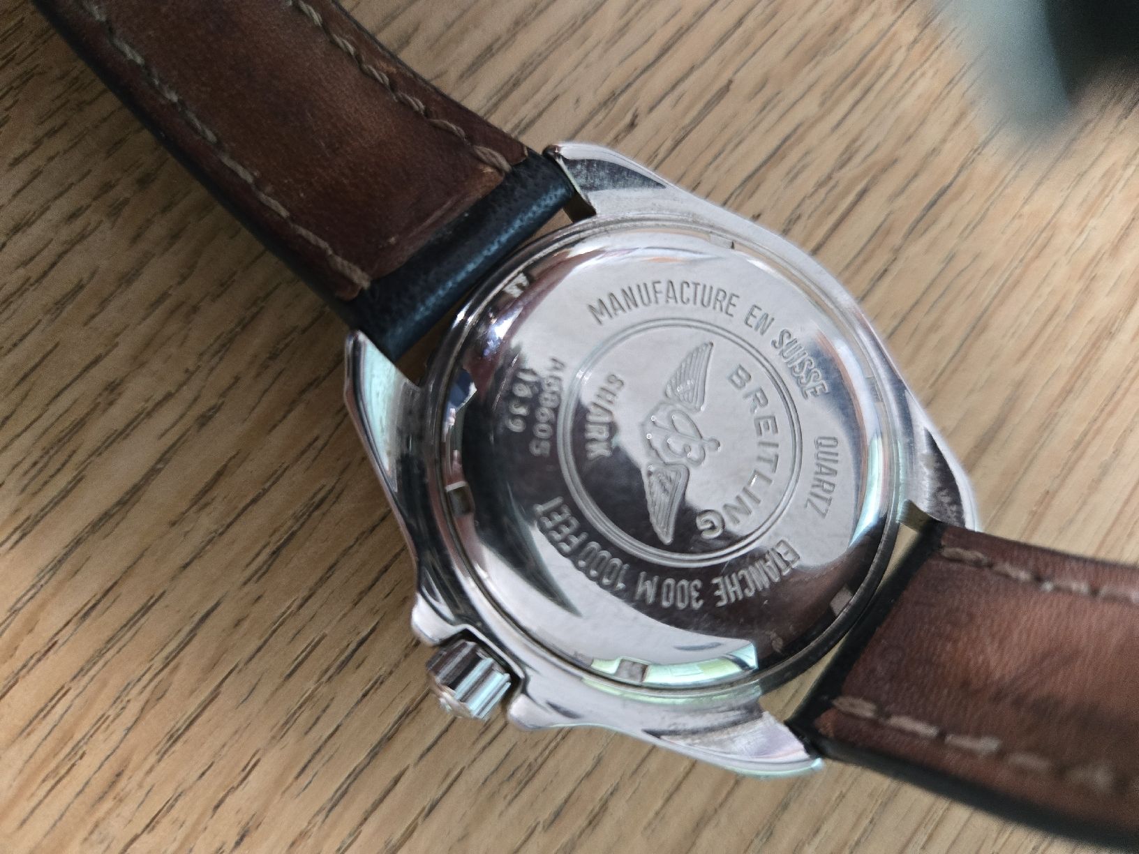 Breitling Uhren: Breitling Shark Quartz Herrenuhr mit Datum – Gebraucht aus Pontresina von veritas17 7