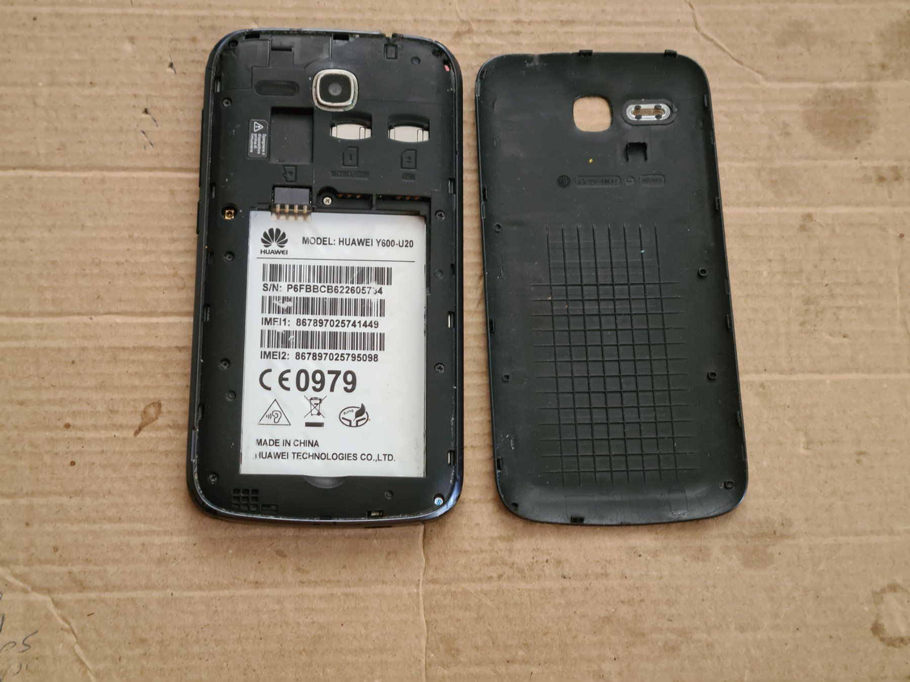 Huawei Handys / Smartphones: Android Handy defekt dual Sim: Huawei Ascend Modell Y600 U20 – Defekt aus Winterthur von Opusco 4