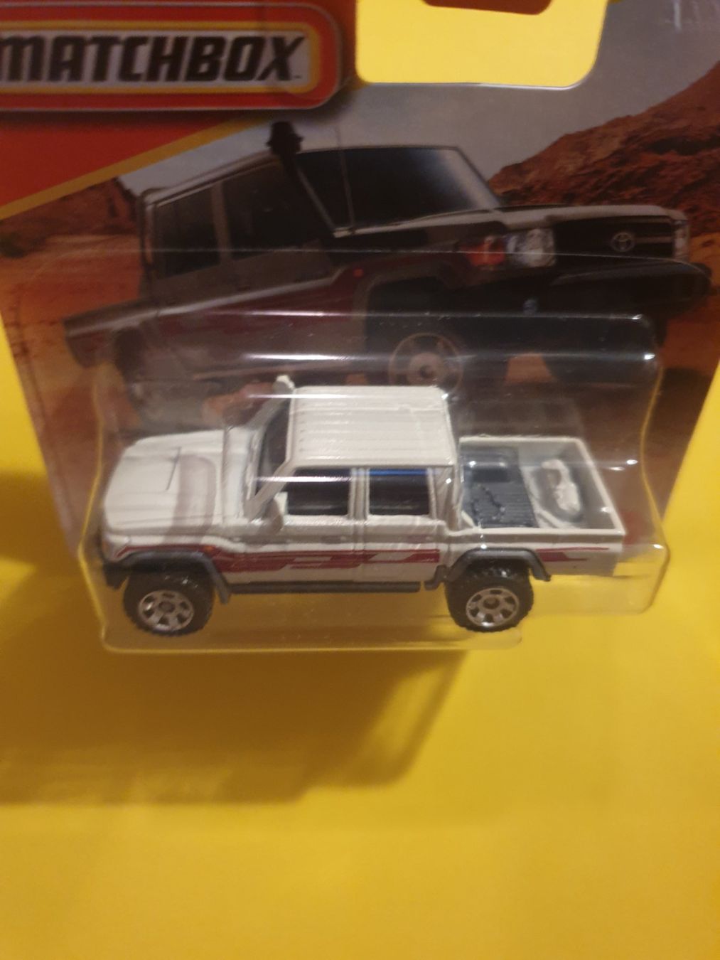 Matchbox Modellini d'auto: Matchbox '17 TOYOTA LANDCRUISER 78 – Nuovo e nell'imballaggio originale da Oftringen venduto da Rotor 2