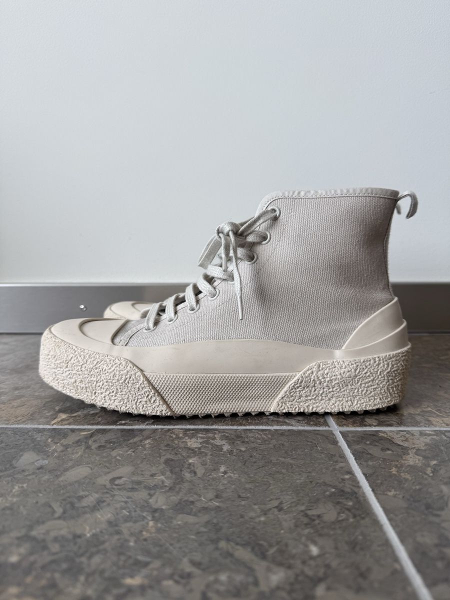 Herrenschuhe: STUDIO NICHOLSON - Canvas high top sneakers - EU 37 – Gebraucht aus Zürich von JMin 4