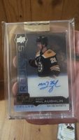 Marc McLaughlin Autographed Rookie Card Boston Bruins 