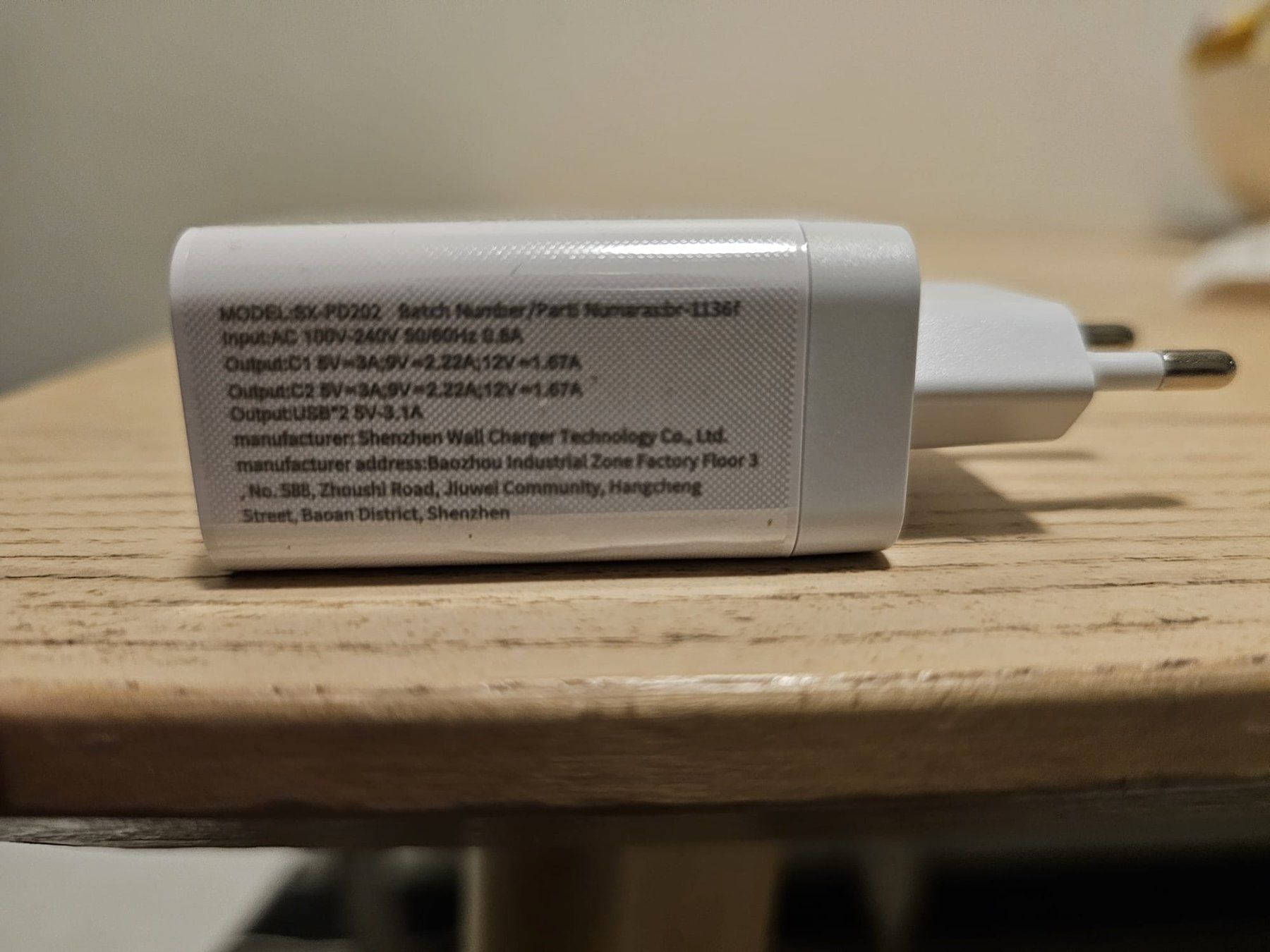 Ladegeräte: Chargeur rapide 4 sorties USB&USB-C +câble USB-C neuf! – Neu und originalverpackt aus Vernier von djoulelatouffe 6