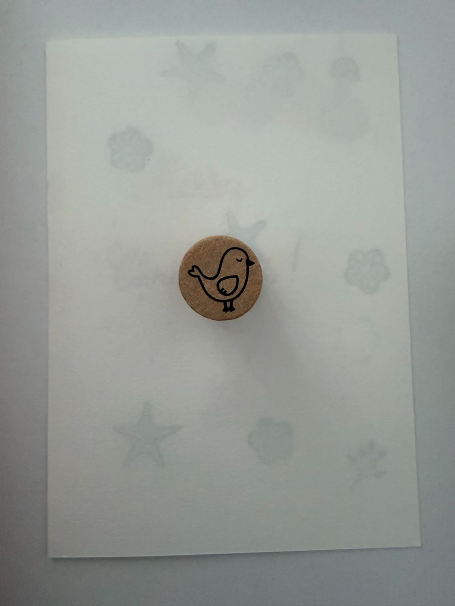 Tampons: Rubber stamp: bird  – D'occasion à Thun par dar_fz6y