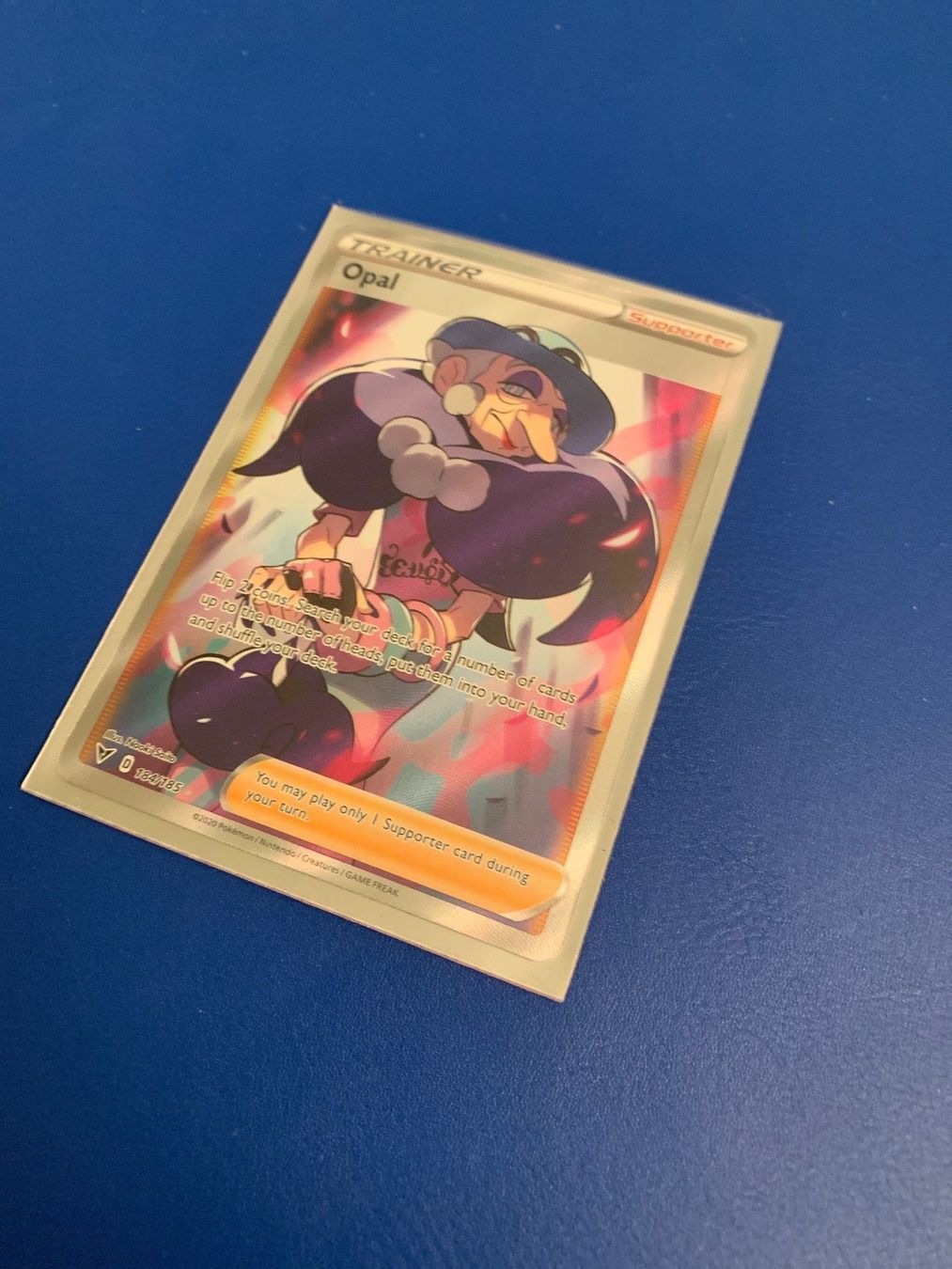 Pokémon Carte collezionabili: Pokemon VividVoltage Opal TrainerFullart – Nuovo (secondo la descrizione) da Bellach venduto da Pokemam 1