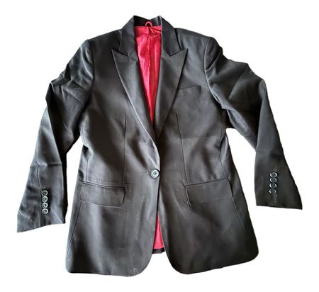 Costume (blazer + pantalon) bleu nuit femme
