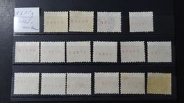 Lot Rollenmarken SBK 215yRM   178