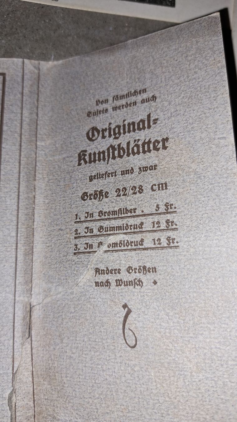 Cartoline postali: Kupferstich Ansichtskartel Mischol antik – Nuovo (secondo la descrizione) da Kölliken venduto da Upcycling-by-Mc-TAM 3