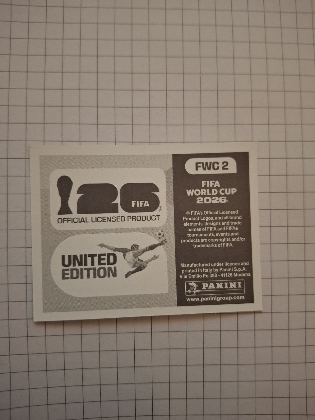 Panini Carte collezionabili: FIFA World Cup 2026 Sticker  – Nuovo e nell'imballaggio originale da Herzogenbuchsee venduto da marisav176 1