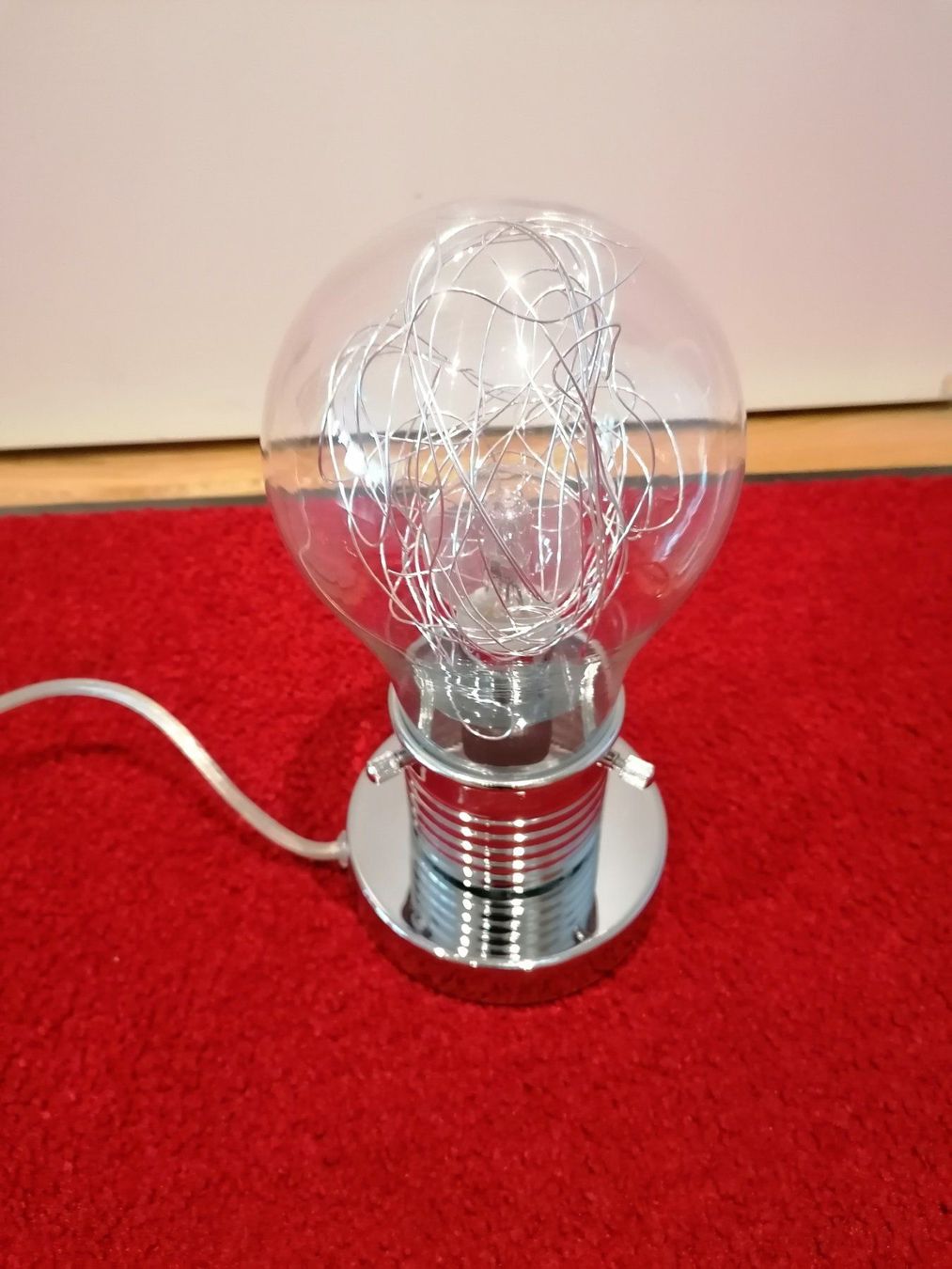 Lampen: Deko Tischlampe Edelstahl Optik – Gebraucht aus Muri AG von goodmood17 4