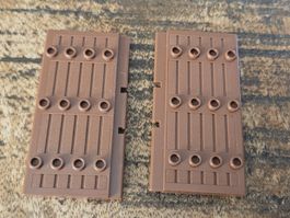 lego 30223 lot de 2 pièces Reddish Brown Door 1 x 5 x 7 1/2