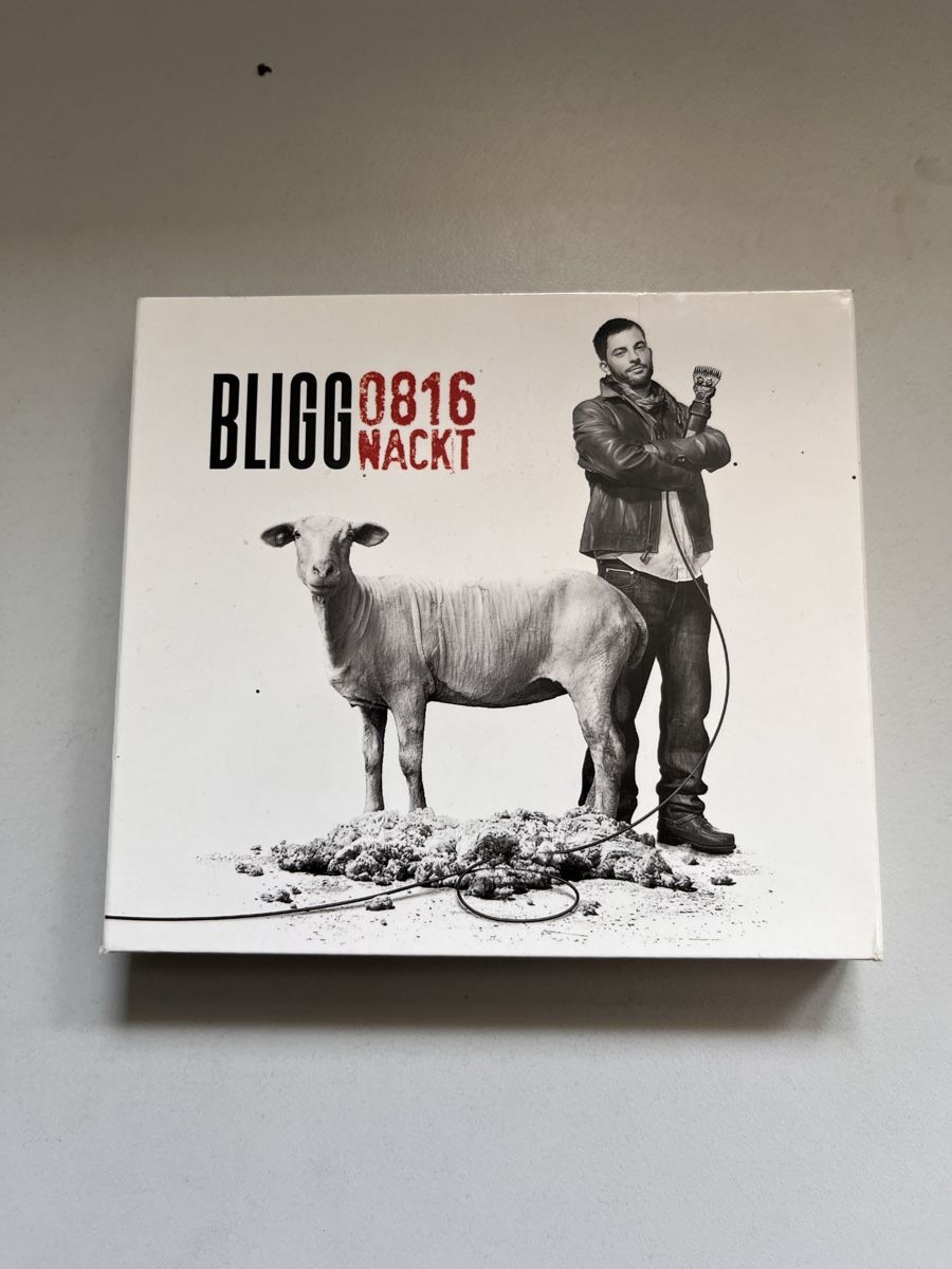 CD: Bligg "Bart aber herzlich" & "0816 Nackt – Usato da Roggwil BE venduto da WULU 2