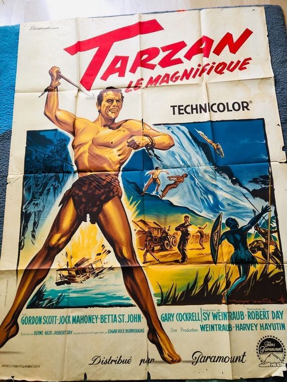 Klassisches Puzzle 500 Teile „Hang'Em High“ | Vintage Western Filmplakat | 48x34 Cm | Gedruckt In Frankreich