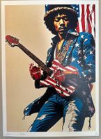 Death: Jimi Hendrix the Legend, POP Art, signiert 27/100