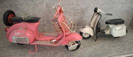 Retro Roller Deko Set, Vintage Stil, Top Zustand, Metall