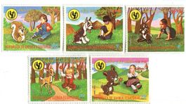 Briefmarken "Kinder". Äquatorialguinea.