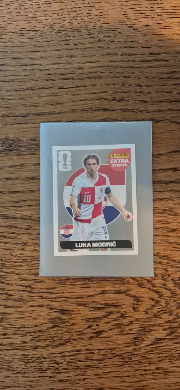 Panini Carte collezionabili: Extra Stick Luka Modrić mit Silber Ramen – Usato da Degersheim venduto da mau_ng89