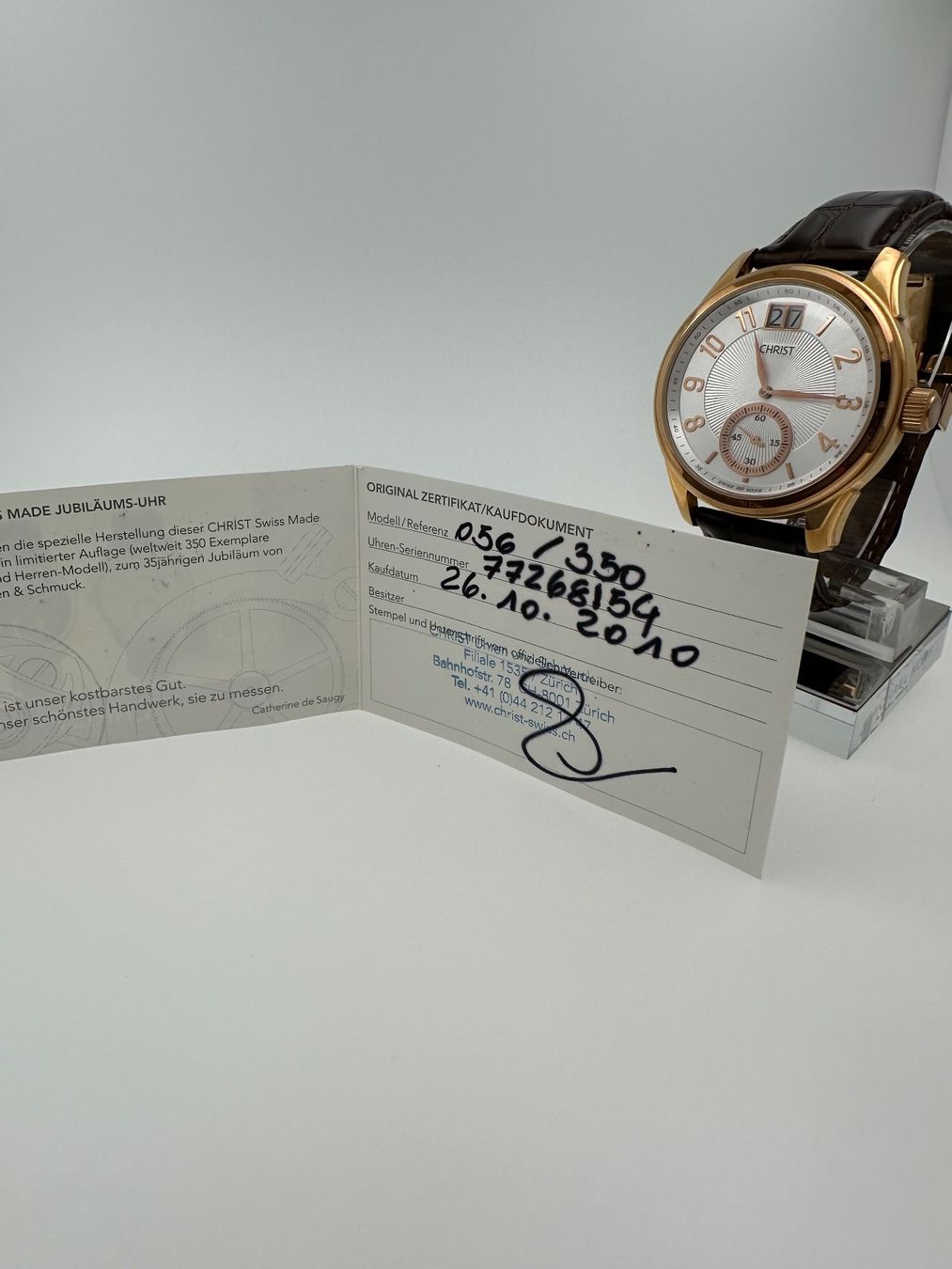 Christ Orologi: Christ – Usato da Bremgarten AG venduto da uhrenshopp 3