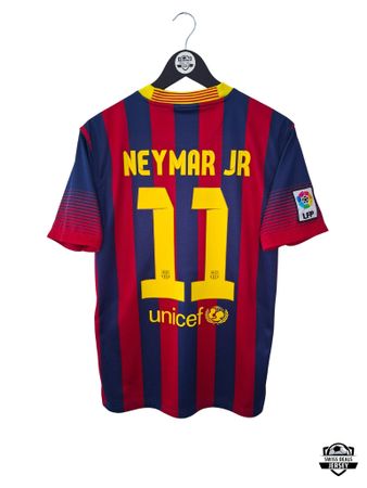 NEYMAR JR #11 Original FC Barcelona 2013-14 Home Trikot