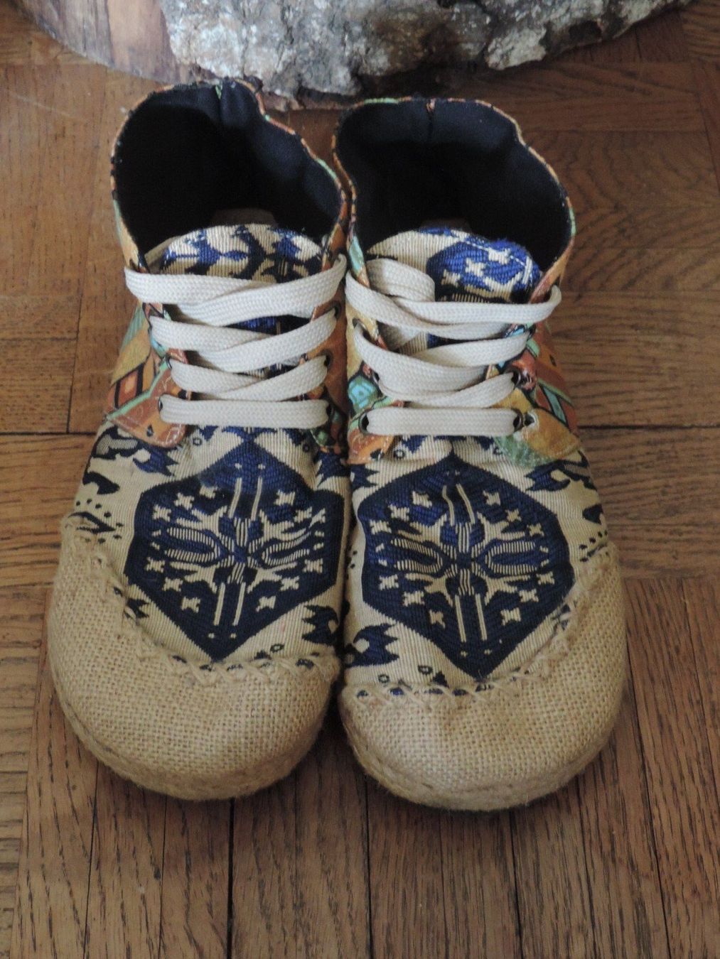 Scarpe da uomo: chaussures en toiles bohème – Nuovo (secondo la descrizione) da Genève venduto da Axelle333 7