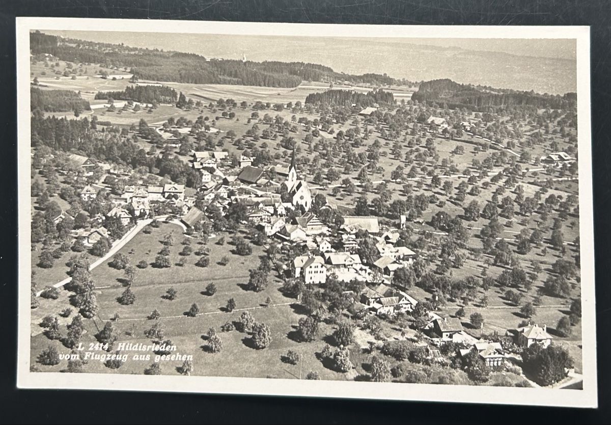 Cartoline postali: Flugbild Hildisrieden  – Usato da Horw venduto da Tellbub