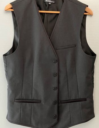 Gilet schwarz, 52, richtig wunderschön und zeitlos elegant!