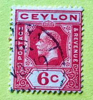 Briefmarken aus Sri Lanka (Ceylon) gestempelt 