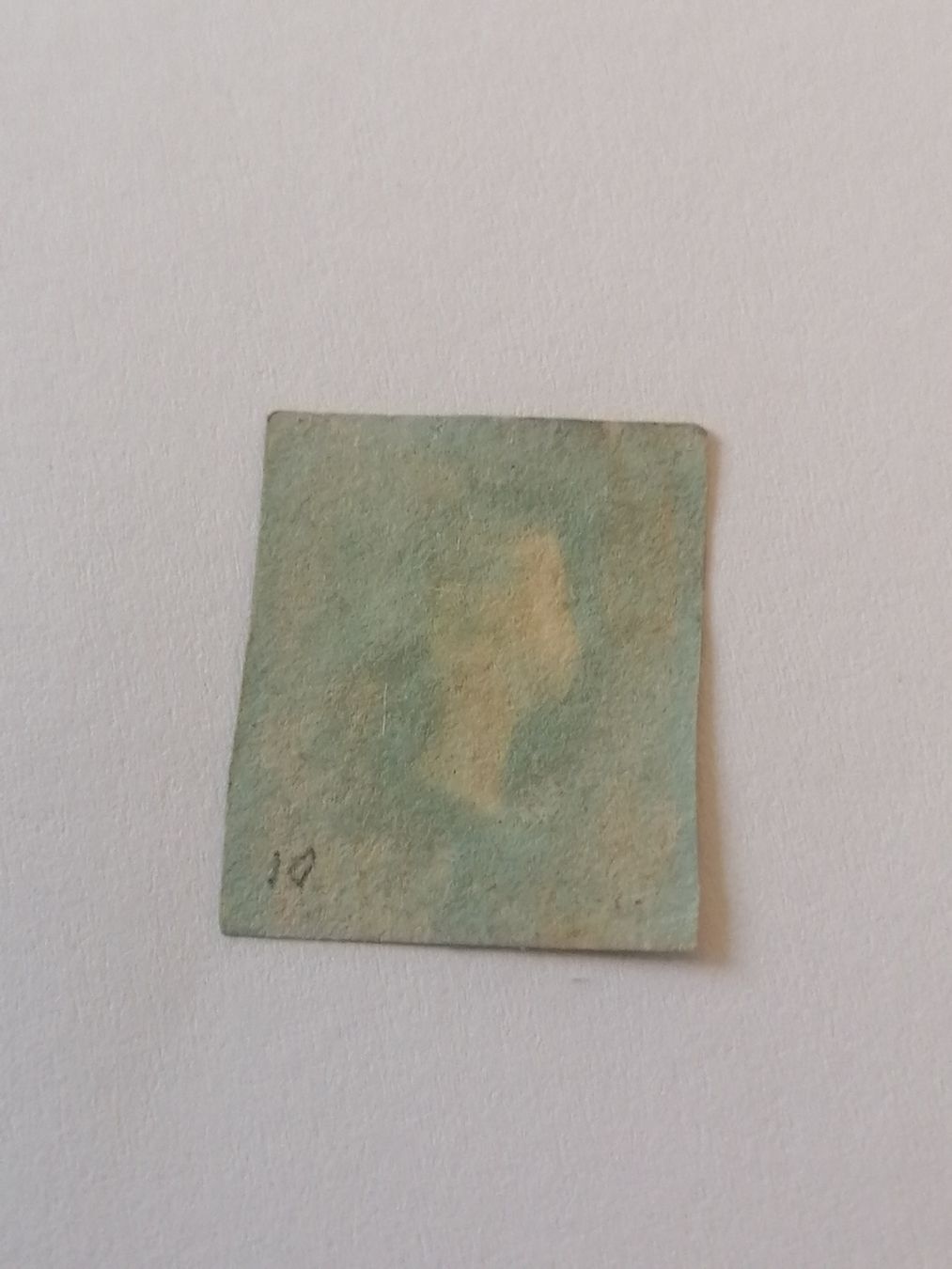 Alle Briefmarken: One Penny Red 1841, Platte 10 – Gebraucht aus Happerswil von tschergi 1