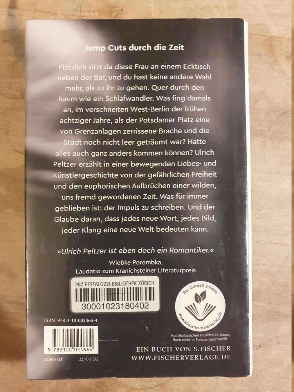 Bücher: Das bist Du Ulrich Peltzer Fischer – Gebraucht aus Zürich von loosebone 4