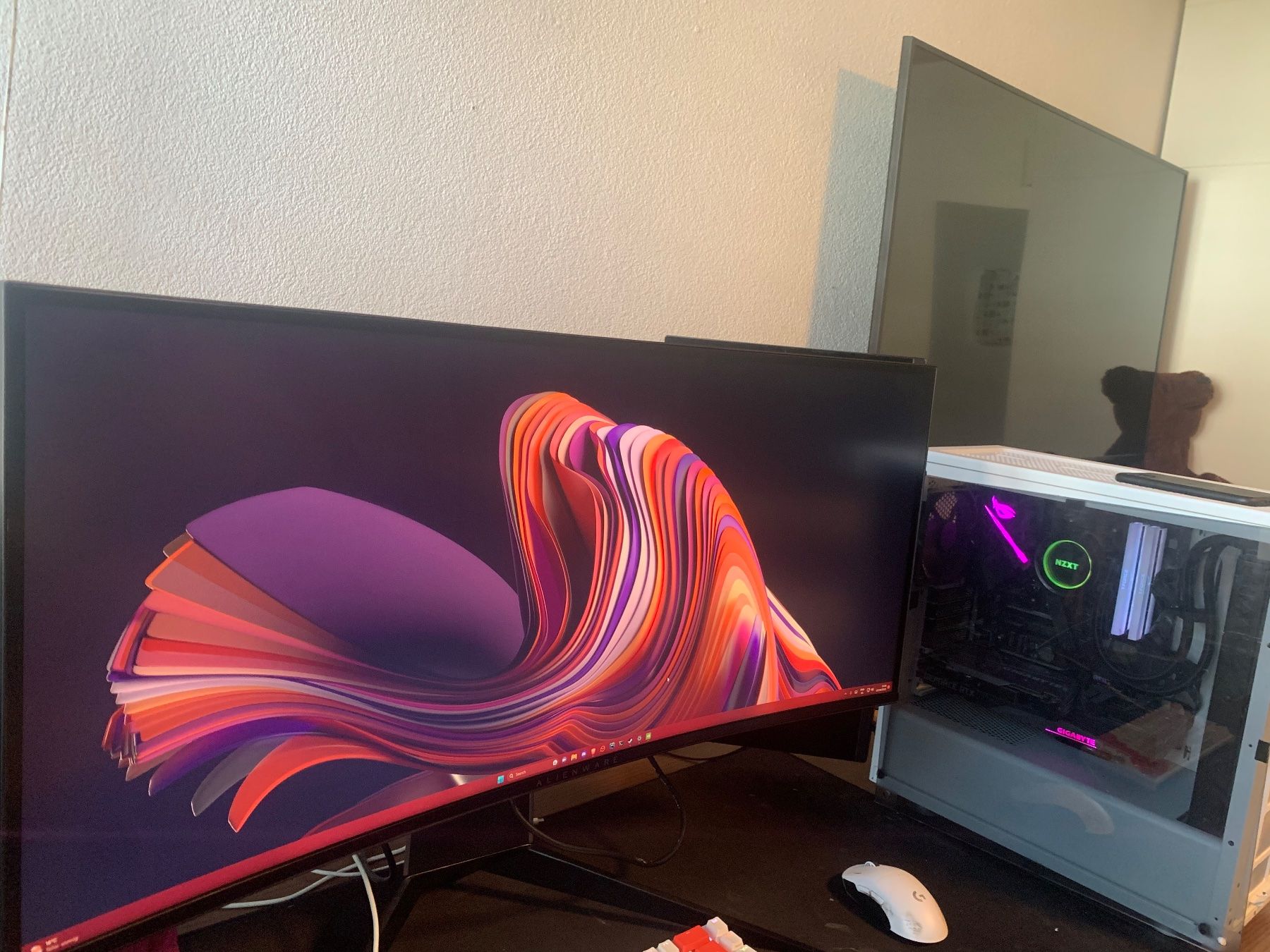 Alienware Monitore: Alienware AW3418DW – Gebraucht aus Hohenrain von