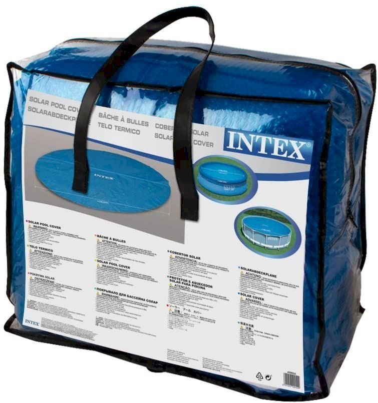 Intex Schwimmbad: INTEX Solarabdeckplane rund 488cm blau – Neu und originalverpackt aus Bottighofen von zaap 3