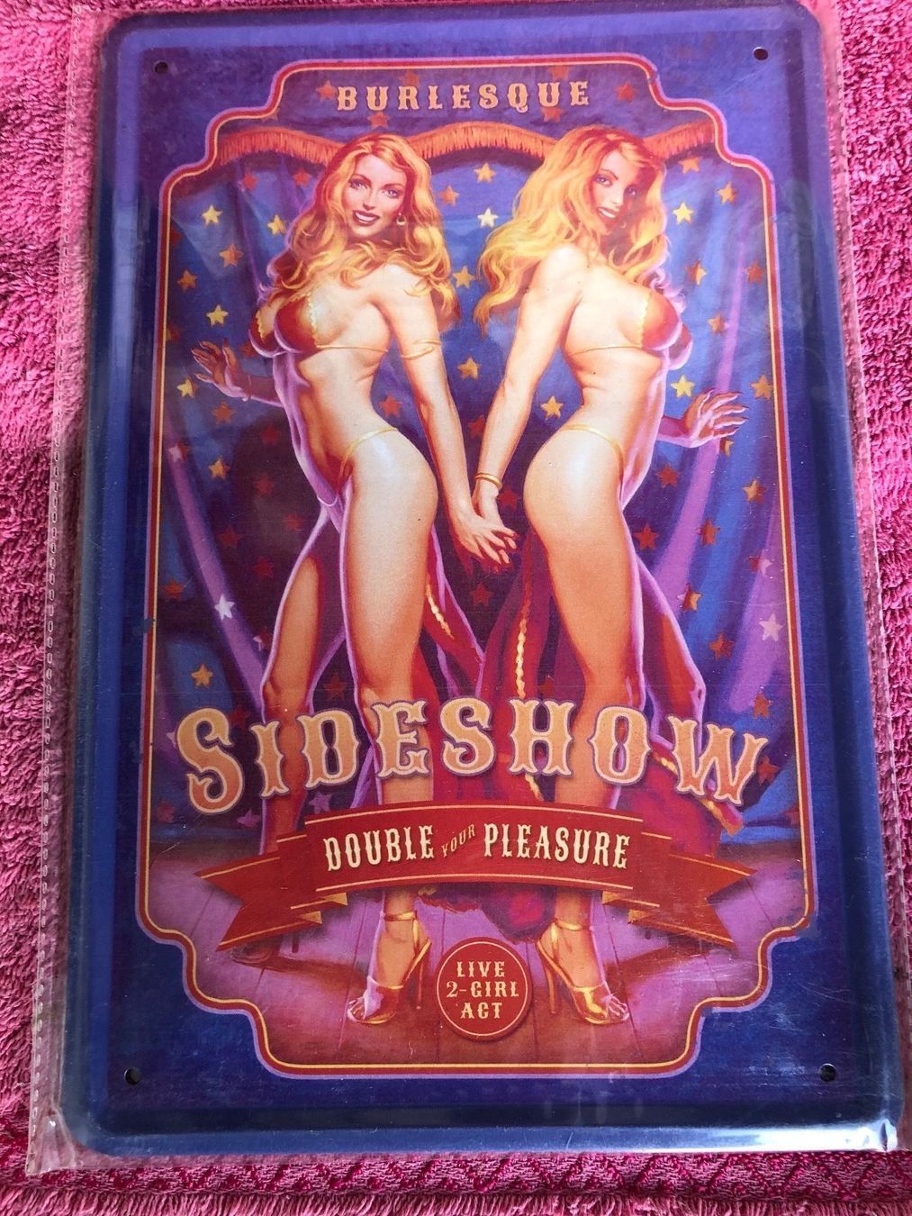 Schilder: Burlesque show pin up 50s – Neu (gemäss Beschreibung) aus Reinach AG von rares75