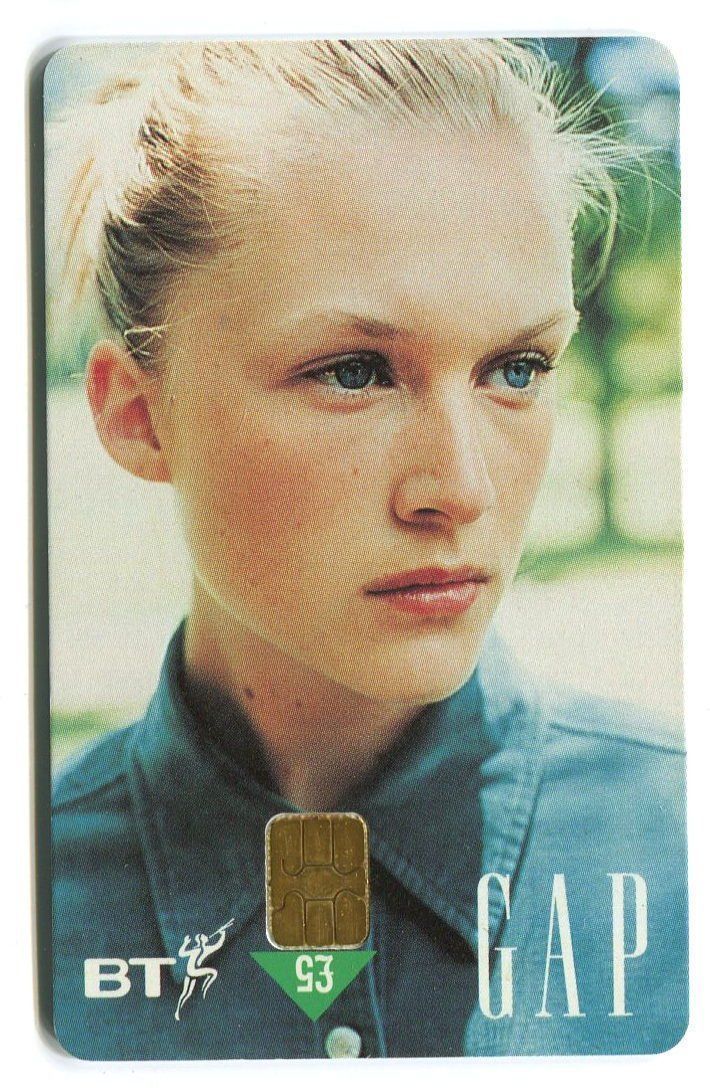 Schede telefoniche: Telefonkarte "Gap". England. – Usato da Basel venduto da Butsch5