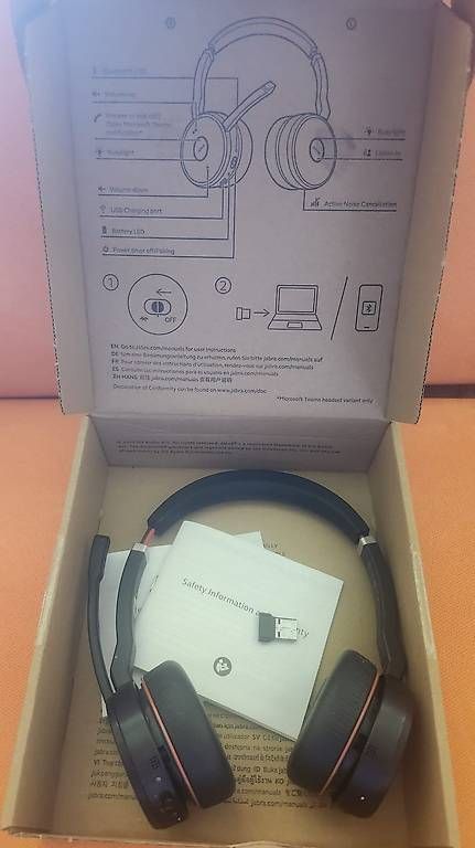 Jabra Cuffie: Jabra Evolve 75  sehr wenig benutzt – Usato da Etzelkofen venduto da Razorball 1