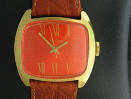 elegante TIANO WATCH um 1970er ungetragen Handaufzug