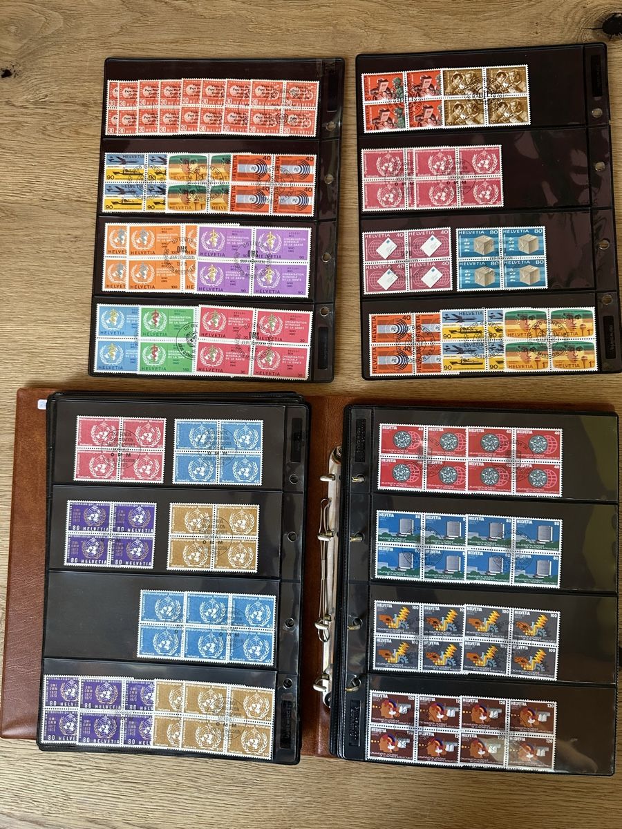 Tous les timbres: Schweiz - grosse Ämter Sammlung auf 44 Seiten im gut erhalte – D'occasion à Schmitten / FR par Samsara169 8