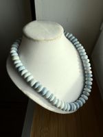 Wunderschöne, blaue Opal Kette NEU