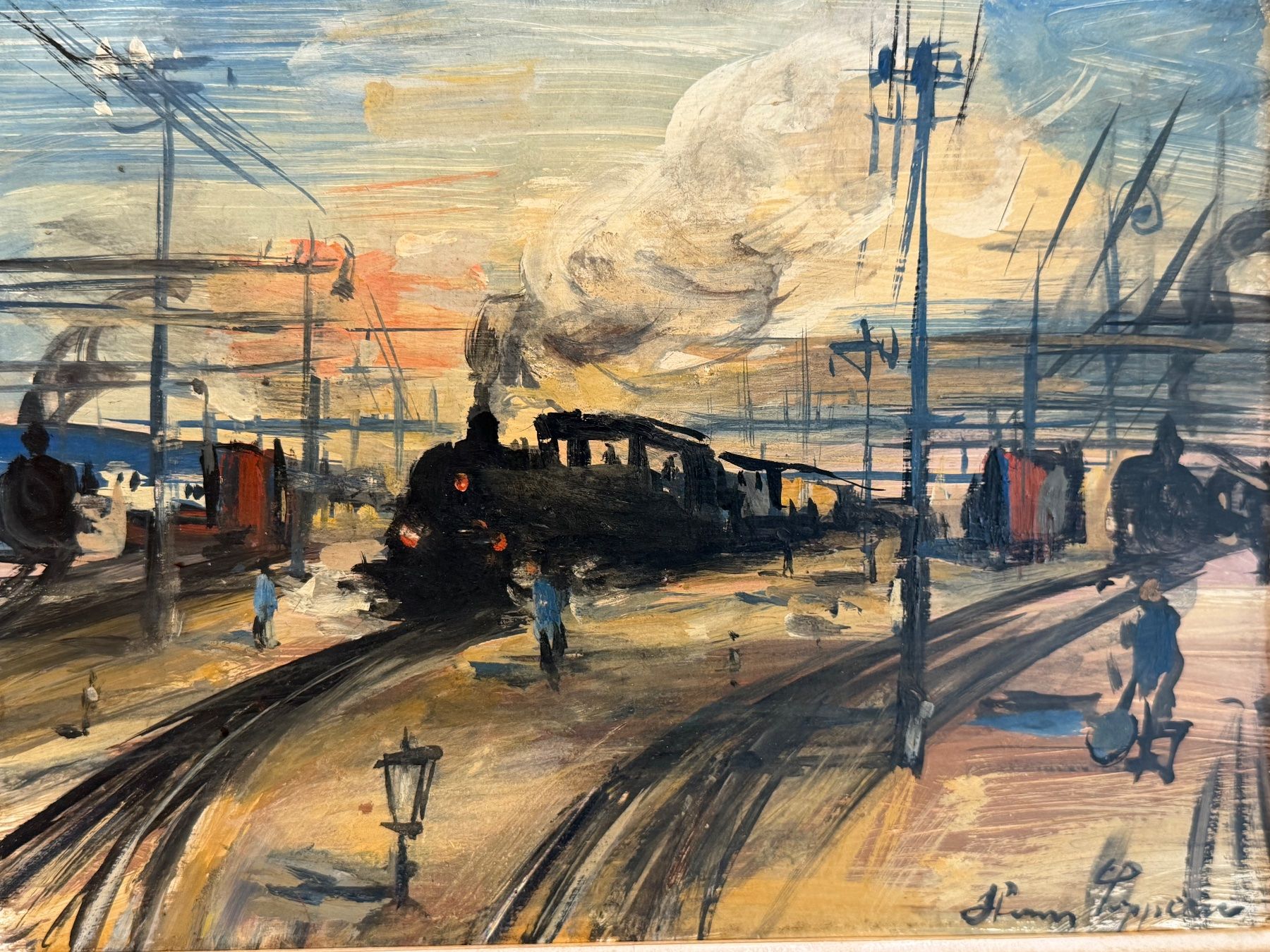 Gemälde: Hans SOPPERA 1900-1963 Original Gemälde – Gebraucht aus Basel von PAUL_ART 2